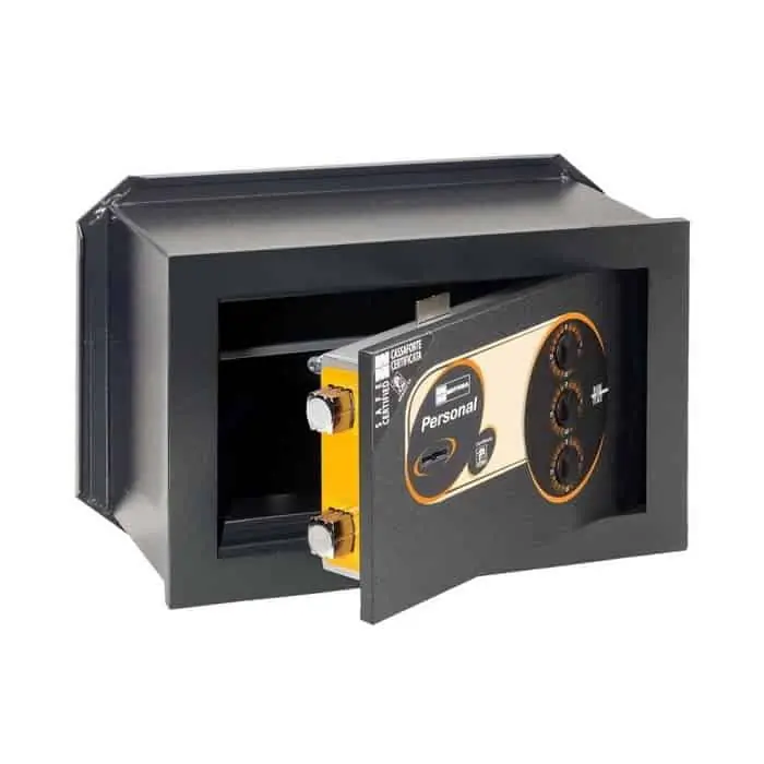 Bestseller Cassaforte a incasso MOTTURA Personal, certificata, chiusura con chiave e combinazione meccanica, dimensioni 230x350x150 mm
