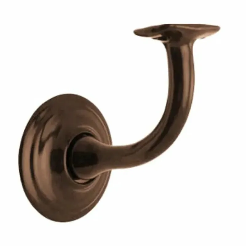Supporto per corrimano Mariva 111, rosetta tonda con appoggio piano, Ottone finitura Bronzato Superprijs