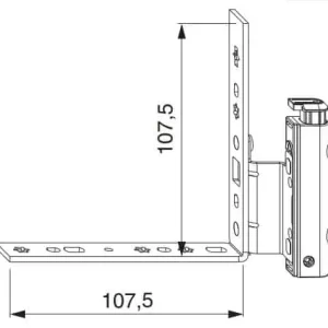Angolo per cerniera ad incasso DT 160 MULTI MATIC MAICO, aria 4 battuta 18-13 destro, finitura Argento Meest Verkocht
