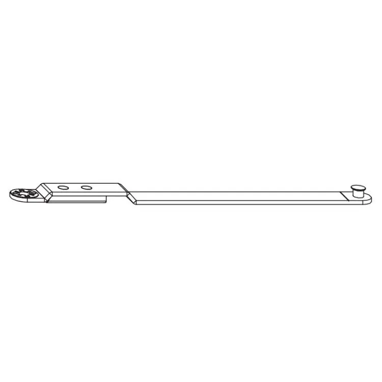 Weekendaanbieding Braccio forbice Multi-Matic Maico per ribalta, supplementare, senza aerazione, lunghezza 231,5 mm, finitura Argento