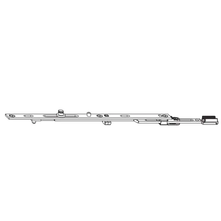 Aanbieding Frontale forbice Multi-Matic Maico per ribalta, lunghezza 235 mm, finitura Argento