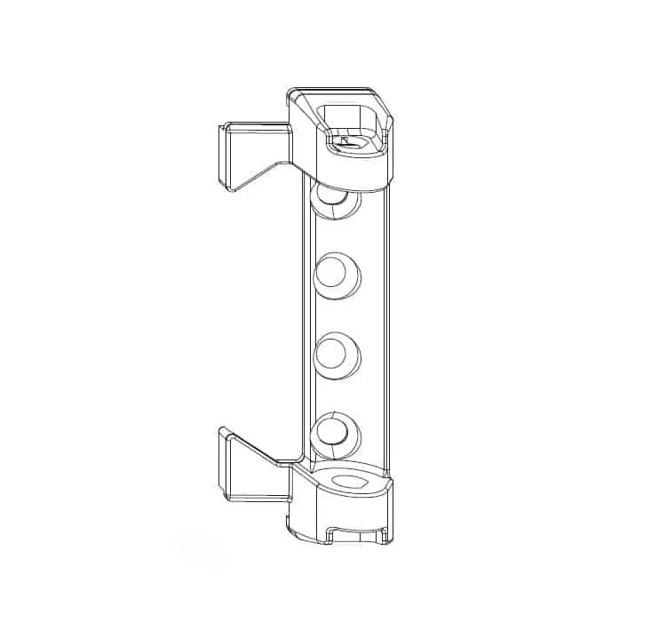 Supporto forbice Maico Multi Matic in appoggio, battuta 18 mm, finitura Argento Gereduceerde Prijs