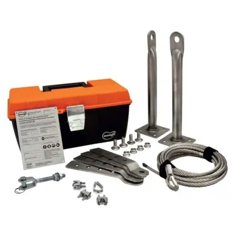 Lage Kosten Kit Anticaduta Slim Line 2.0 Mungo, sicurezza di tipo C, certificato UNI11578