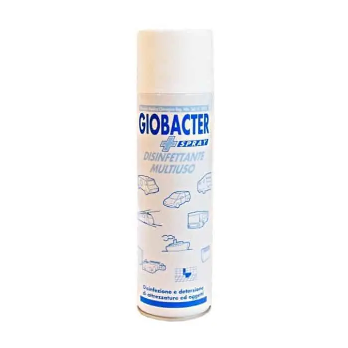 Spray disinfettante Giobacter per attrezzature e superfici, flacone 500 ml Meest Verkocht