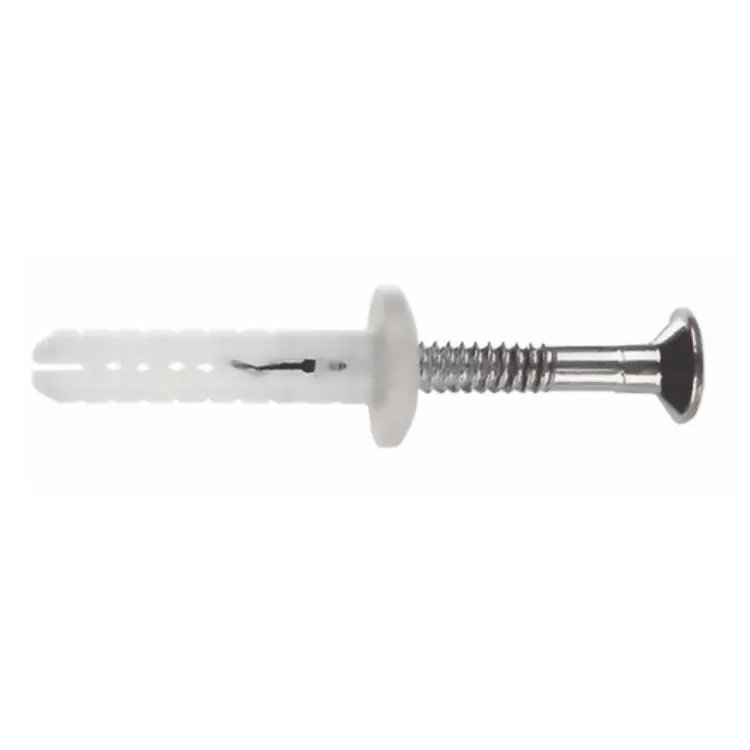 Shop Nu Tassello prolungato Mna-G Mungo per cartongesso, diametro 6 mm, lunghezza 40 mm, collare piatto, con chiodo a percussione