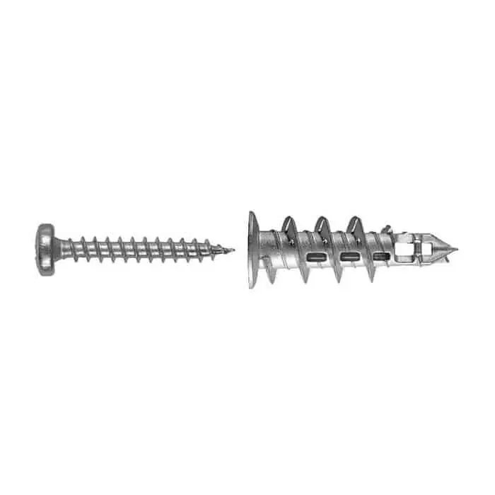 Beperkte Voorraad Tassello autoperforante Mungo MJP-S, lunghezza 32 mm, con vite t.c. Pozi 2 in metallo