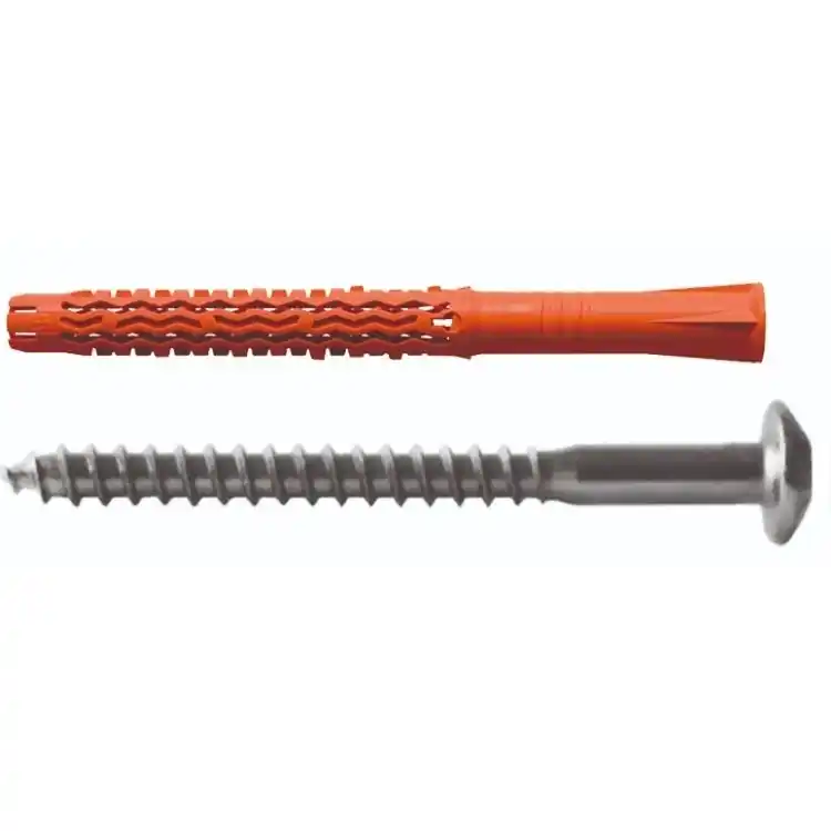 Tassello prolungato Mql-Ska Mungo per fissaggio universale, diametro 10 mm, lunghezza 120 mm, con vite 7x125 mm, T40 Direct Verzonden