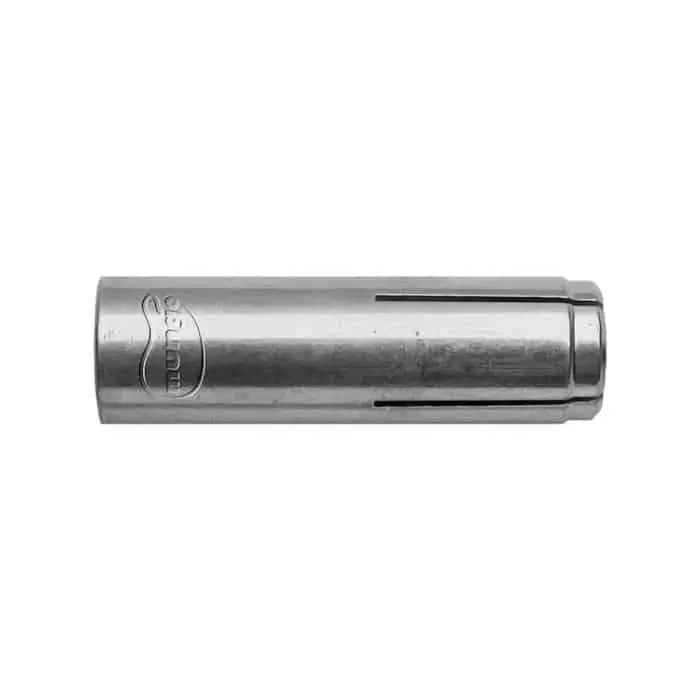 Tassello Mea Mungo per fissaggio in metallo, filetto M12, diametro 15 mm, profondo 50 mm, materiale Acciaio Hete Deal