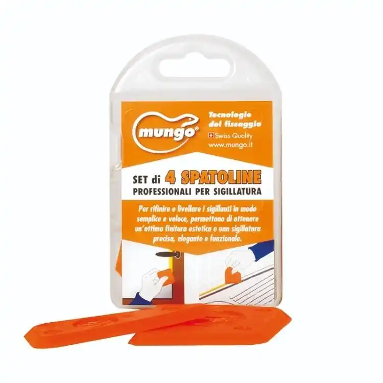 Set spatoline SPS-4 Mungo per lisciare e spalmare il silicone, 4 pezzi Bestel Nu