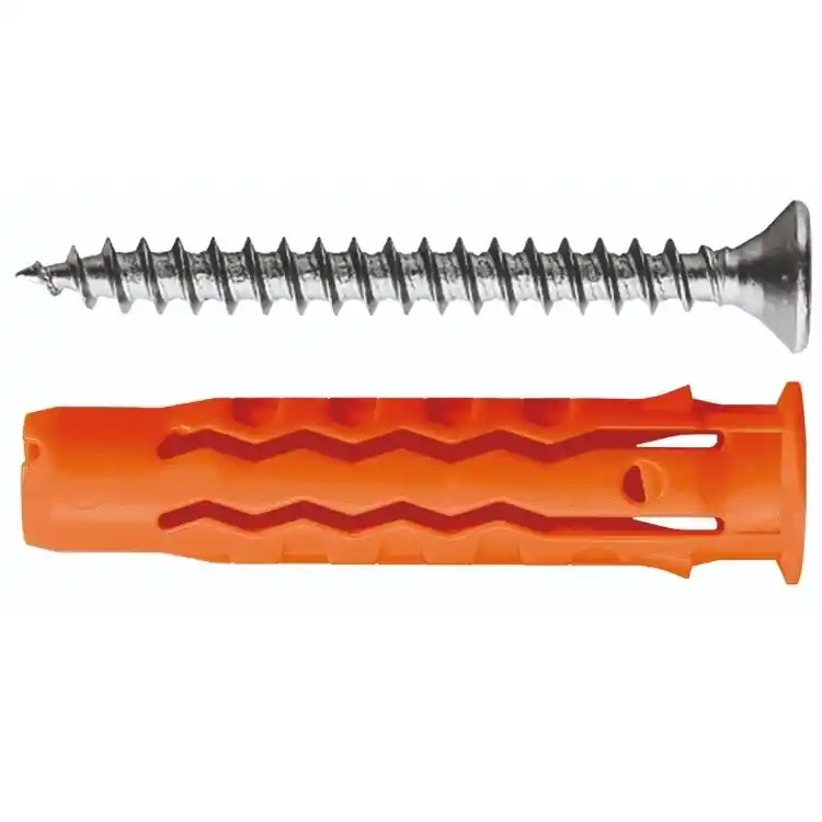 Tassello Mq-S Quattro Mungo, Universale, diametro 6 mm, lunghezza 30 mm, con vite 5x40 mm, materiale Poliammide Merkproduct