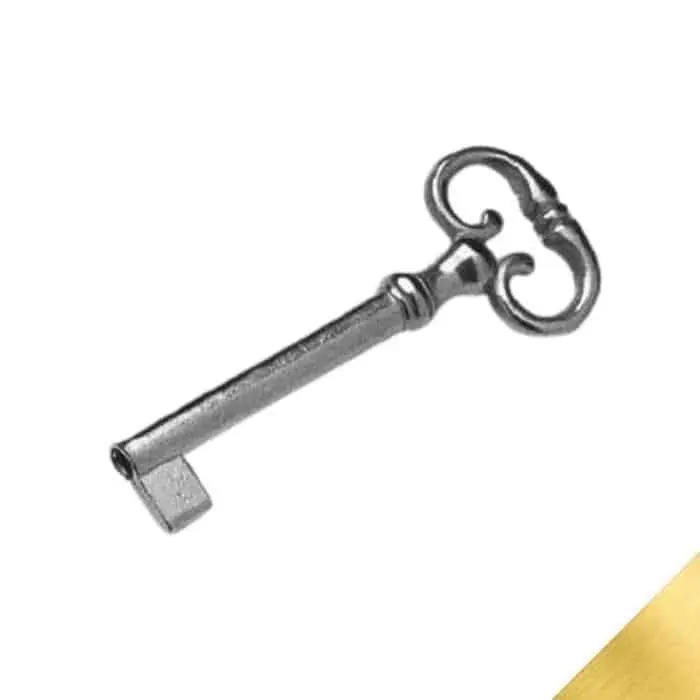 Weekendaanbieding Chiave O1692 Meroni per serratura da mobile, lunghezza stelo 42 mm, finitura Ottonato