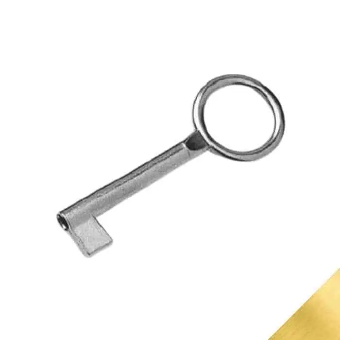 Finale Uitverkoop Chiave O1686 Meroni per serratura da mobile, lunghezza stelo 40 mm, finitura Ottonato