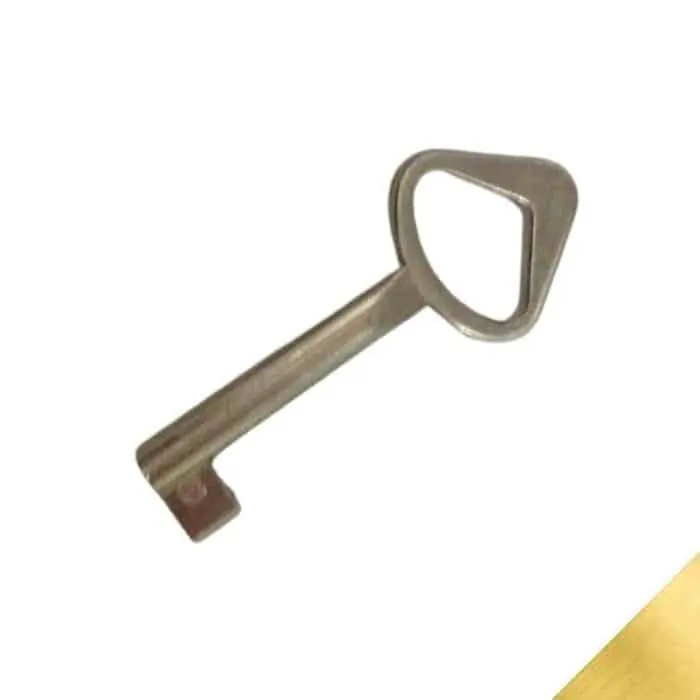 Finale Uitverkoop Chiave O1679 Meroni per serratura da mobile, lunghezza collo 36 mm, finitura Ottonato