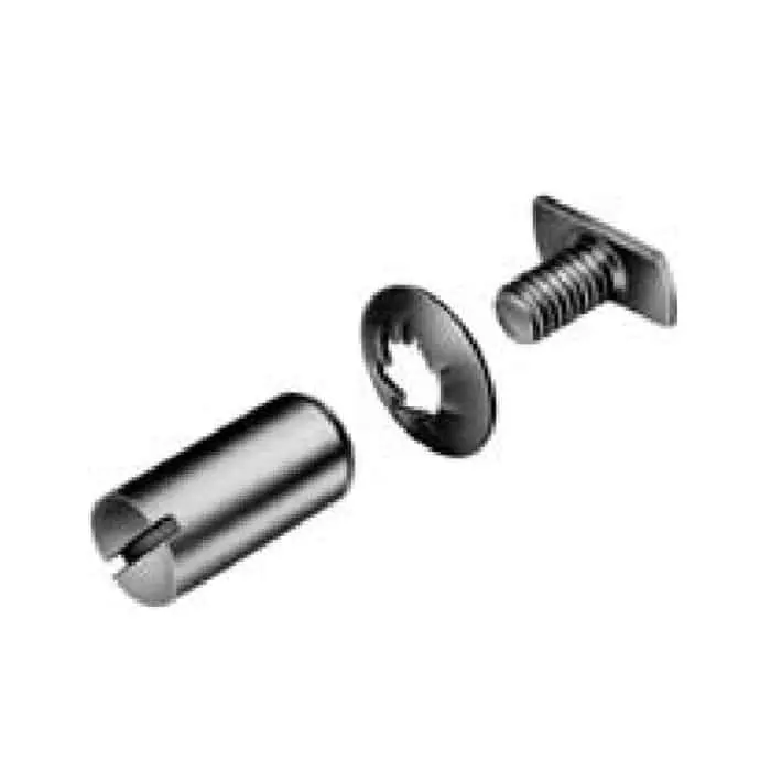 Direct Beschikbaar Perno 839 Meroni per serratura chiusura multipla, filetto M4, lunghezza 15 mm, finitura Grezzo
