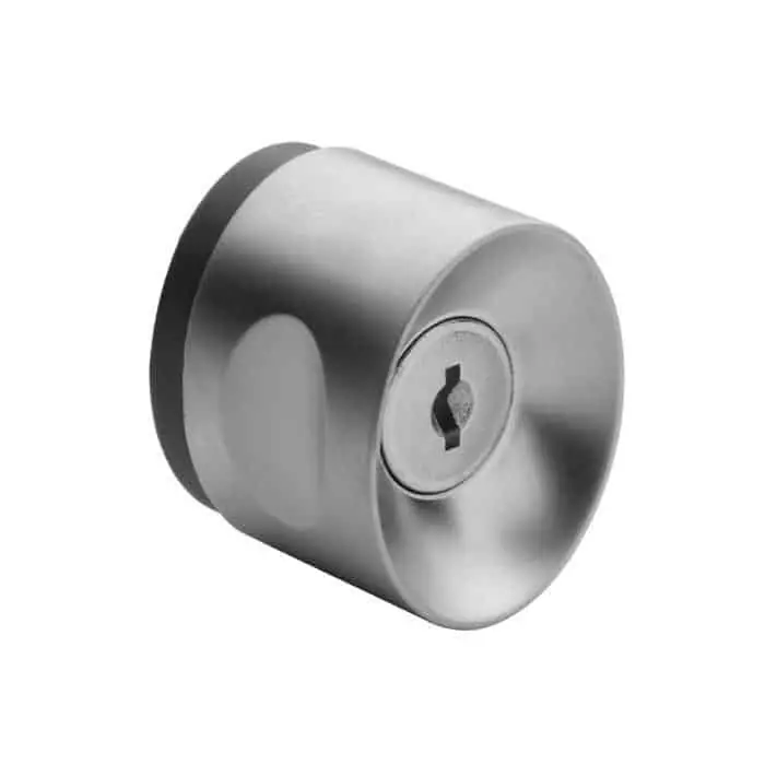 Betaalbaar Pomolino fisso PRATIKO Meroni per serratura, dimensioni 42x34 mm, finitura Cromato Opaco