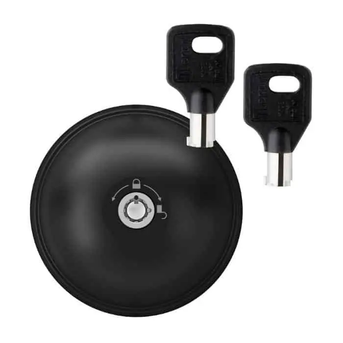 Serratura fissa UFO 3 SMART DUO Meroni per furgone corazzato, chiusura manuale, 2 chiavi tubolari, finitura Nero Rilsan Bestseller