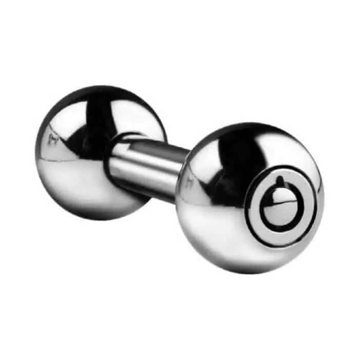 Hoge Kwaliteit Luccotto in Acciaio 3388 Meroni, per serratura di sicurezza, lunghezza 36 mm, finitura Cromato