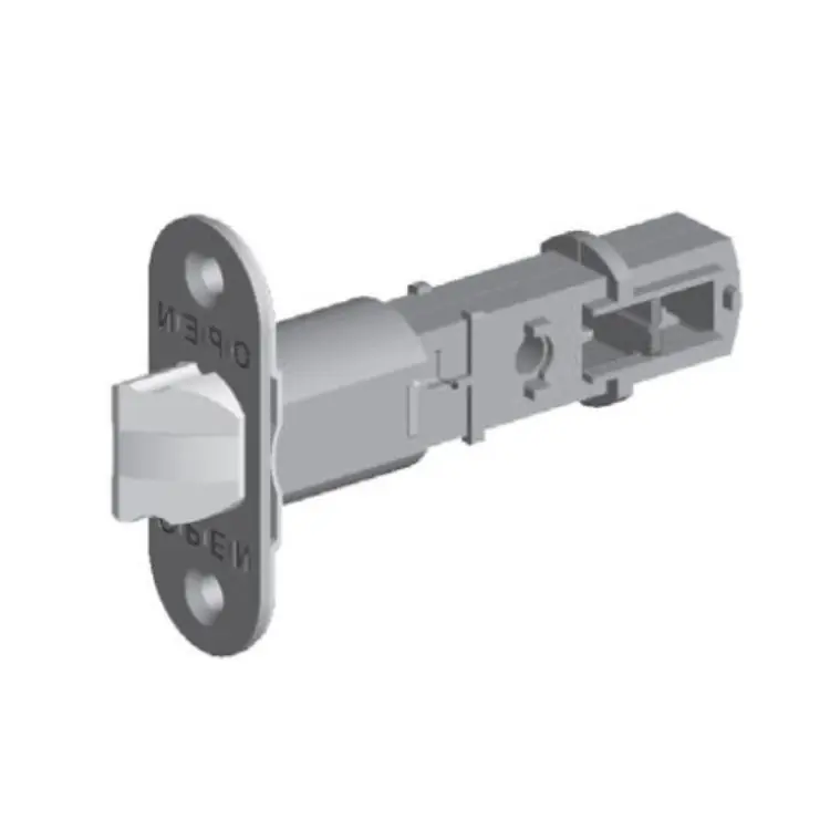 Speciale Aanbieding Scrocco tubolare PTB 127T Meroni per PremiApri serie Pigio, bordo tondo, entrata 127 mm, finitura Acciaio Nichelato