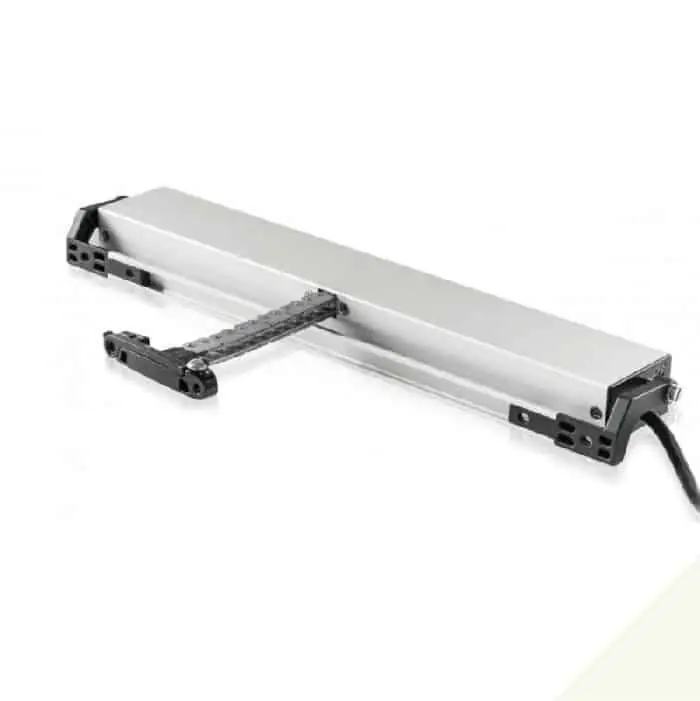 Hete Deal Attuatore Micro Evo 1 Mingardi per finestra, funzione sincronizzazione, corsa regolabile 100-400 mm, potenza 230 V, finitura Bianco