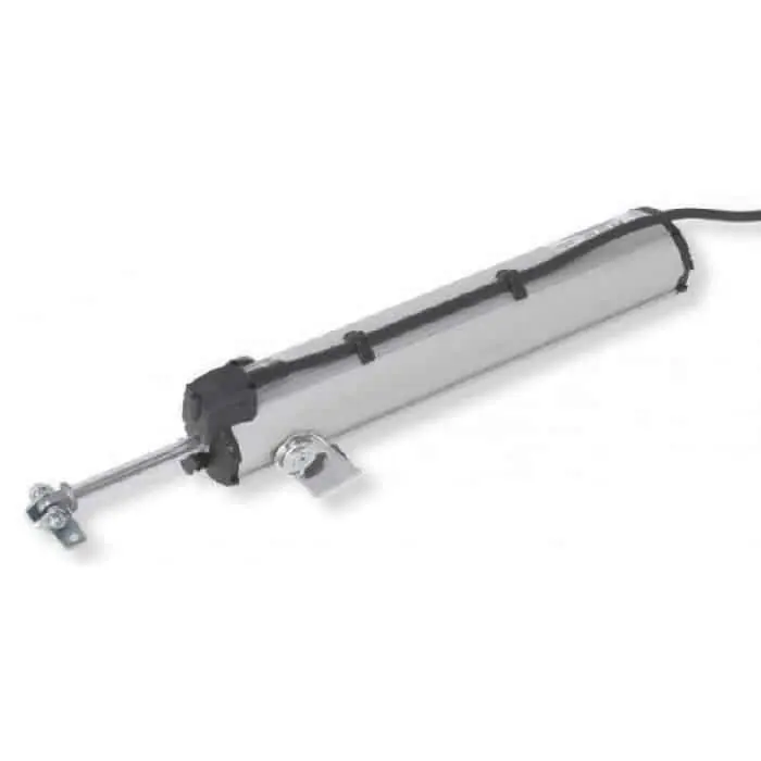 Beperkte Voorraad Attuatore D8 Fce Mingardi per finestra, elettrico a stelo, corsa 300 mm, potenza 230 V, finitura Argento