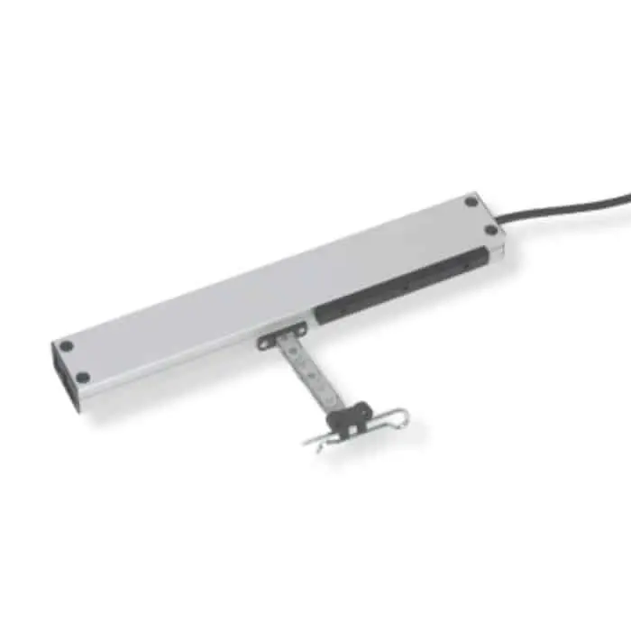 Attuatore Micro S Mingardi per finestra, dimensione ridotte, elettrico a catena, corsa 200 mm, potenza 230 V, finitura Argento Beste Prijs