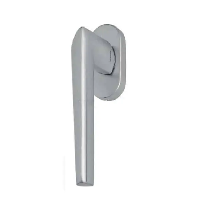 Hoge Kwaliteit Maniglia per finestra DK 1082/DK Mandelli, serie Isi, finitura Cromo satinato