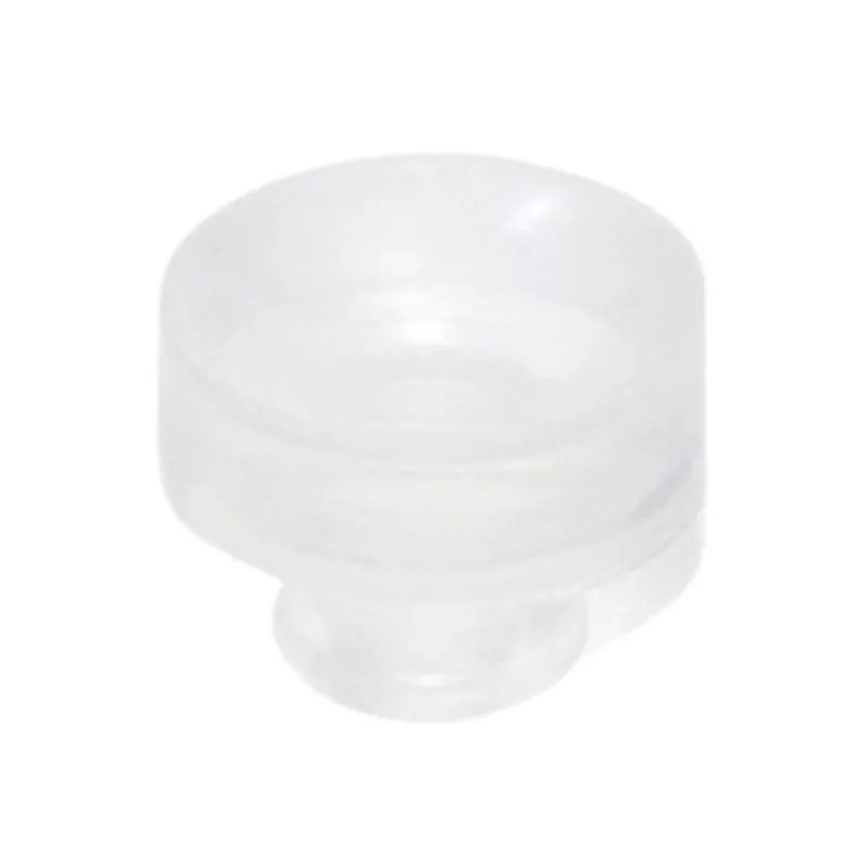 Ventosa reggipiano 82173 Emuca per cristallo, foro diametro 5 mm, diametro esterno 10x3,2 mm, Gomma finituraNeutra Voordeelprijs