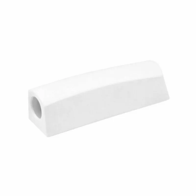 Adattatore cricchetto a scatto Maco per mobile, con paracolpo, corsa 14 mm, finitura Bianco Korting