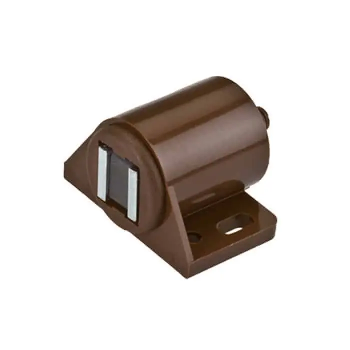 Uitverkoop Chiusura magnetica regolabile da applicare Maco per chiusura mobile, lunghezza 30 mm, finitura Nero