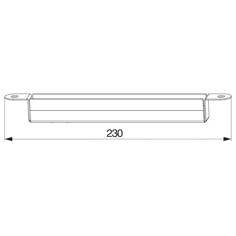 Vaschetta passacavo 466837 Maico per serratura aria 4, lunghezza 230 mm Voordeelprijs