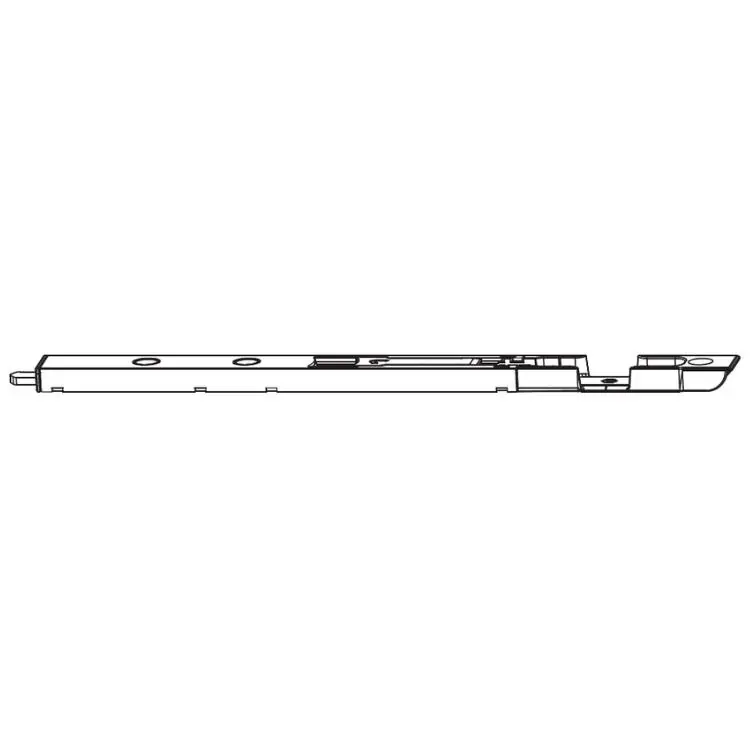 Actieprijs Catenaccio 58468 Maico per portoncino aria 4, frontale 18 mm, lunghezza 540 mm, finitura Argento