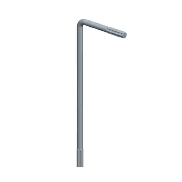 Chiave esagonale S6 a L Livenza, per Atacama, dimensioni 160x60 mm, colore Zincato Uitverkoop