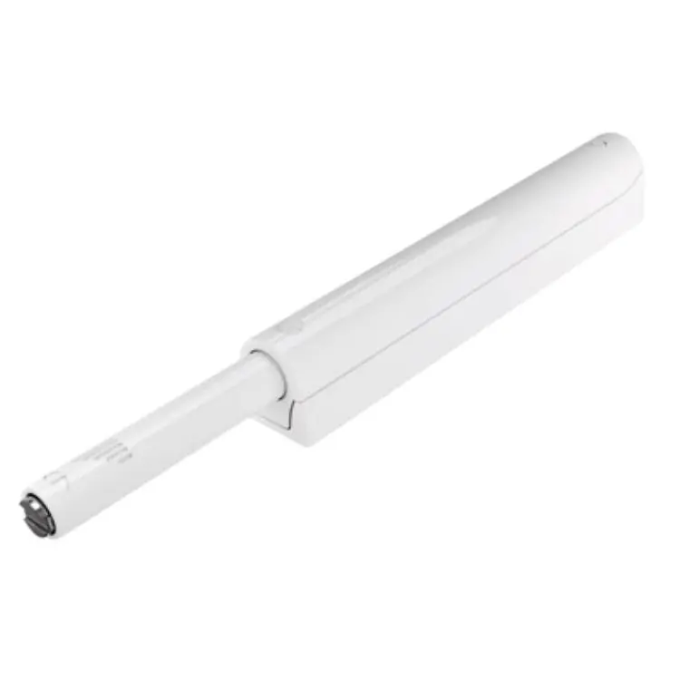 Direct Verzonden Cricchetto K-push Livenza per anta mobile, versione Standard con magnete 37,2 mm, dimensione 12x82 mm, finitura Bianco