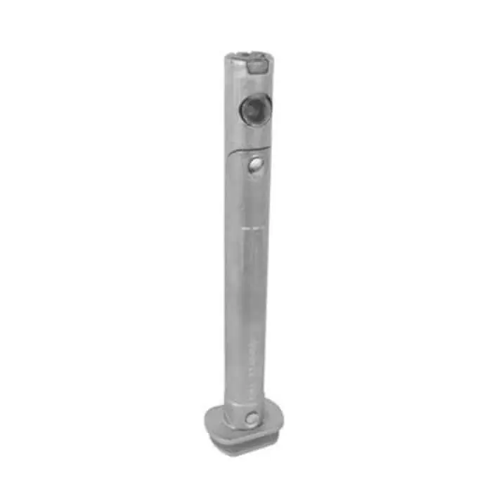 Express Levering Piedino Rekord 12 Livenza regolabile per mobile, portata 150 kg, diametro 12 mm, interasse 96 mm