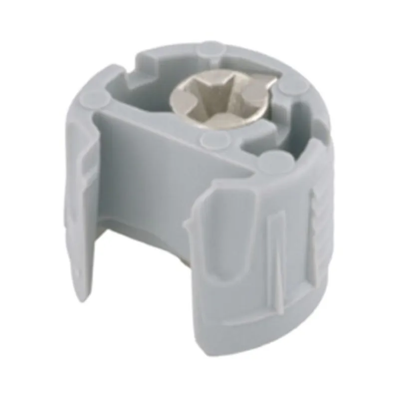 Meest Verkocht Supporto ad incastro PK2 11401010 Livenza per piano spessore da 16 mm, diametro 18 mm, profondità 13,5 mm, vite di bloccaggio, Zama e Plastica Grigia