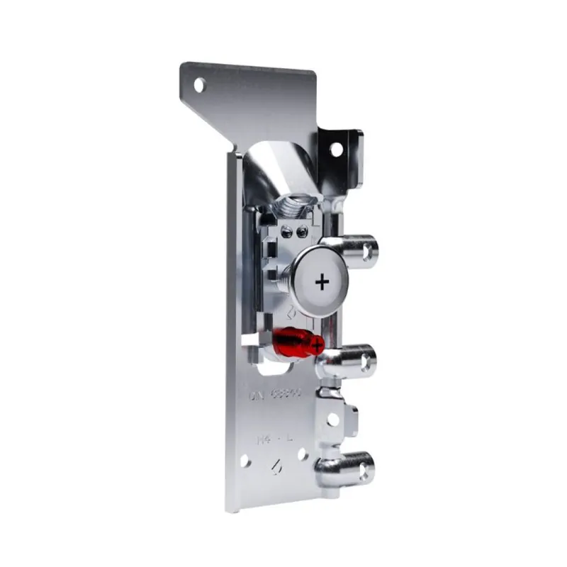 Betrouwbaar Attaccaglia Libra H4 Ferramenta Livenza per pensile, Sinistra, dimensione 51,8x122,5x14 mm, diametro perno 10x12 mm, Acciaio finitura Zincato