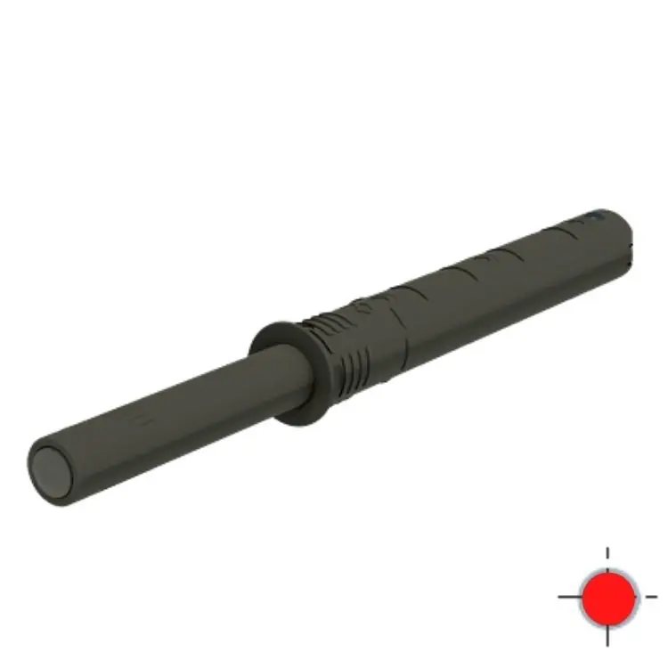 Nieuw Cricchetto K-push Tech Livenza per anta mobile, versione Strong con paracolpo 37 mm, dimensione 10x68,4 mm, finitura Antracite