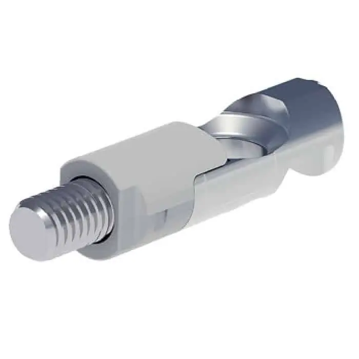 Bestel Nu Giunzione Target J12 Livenza, filetto M6, lunghezza 12 mm, corpo 35 mm, finitura Zincato