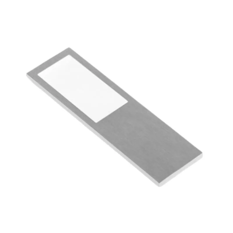 Rechtstreeks Van De Fabrikant Faretto Lucky 5 LS per sottopensile, dimensioni 175x50 mm, potenza 4W, tensione 12 V DC, finitura Acciaio Spazzolato