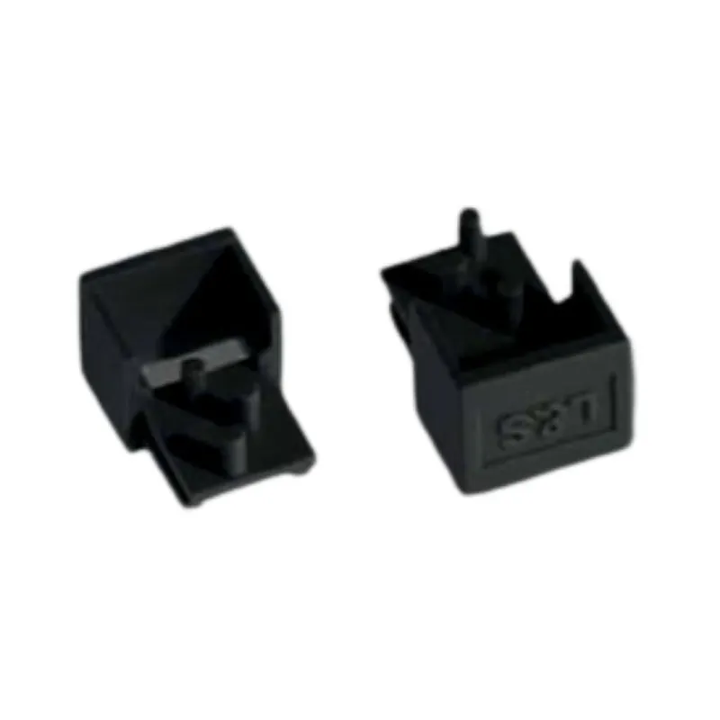 Koop Vandaag Kit 2 testate di chiusura LS, per sistema illuminazione led Micro Mec 1, Plastica finitura Nera