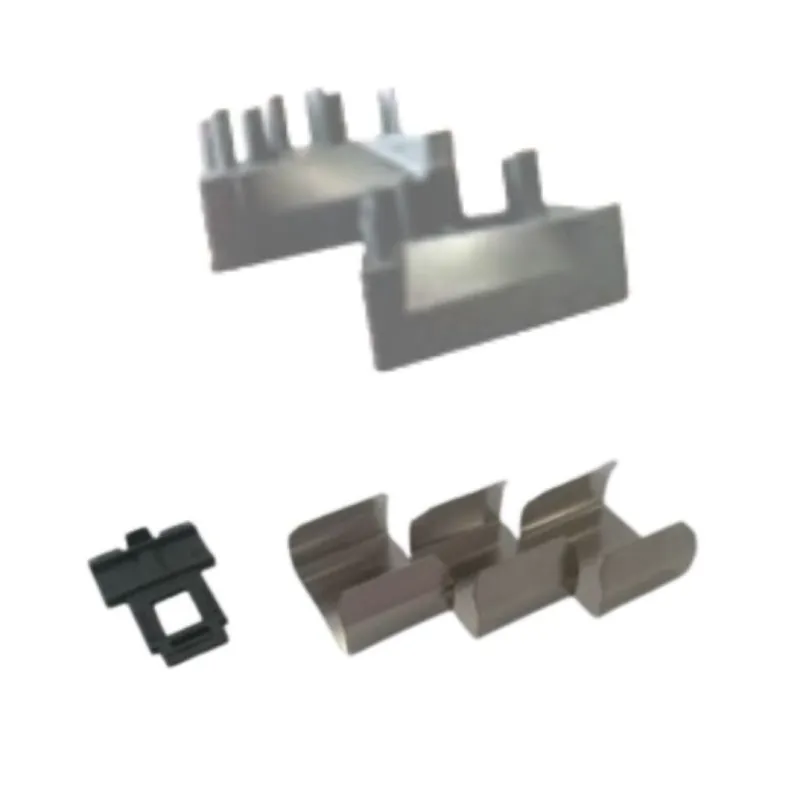 Uitverkoop Kit 2 testate di chiusura LS, per sistema illuminazione led incasso Mec 4, Plastica finitura Argento