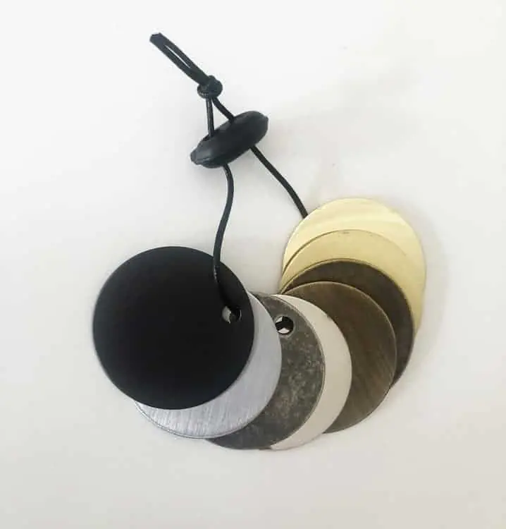 Meest Verkocht Campione finitura per maniglia Le Fabric collezione Contemporary