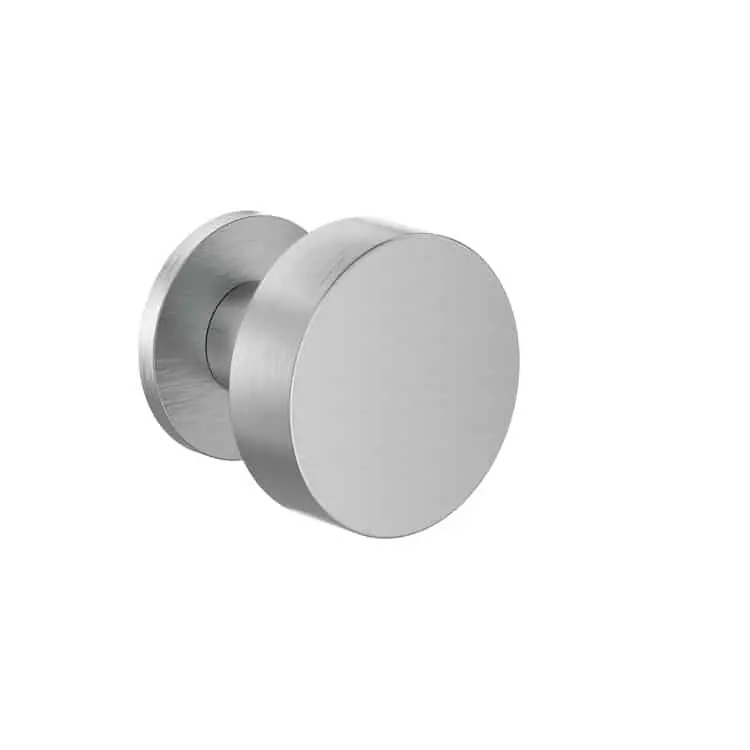 Pomolo tondo per porta ingresso Le Fabric, diametro 60 mm, finitura Cromo Opaco Fabrieksprijs