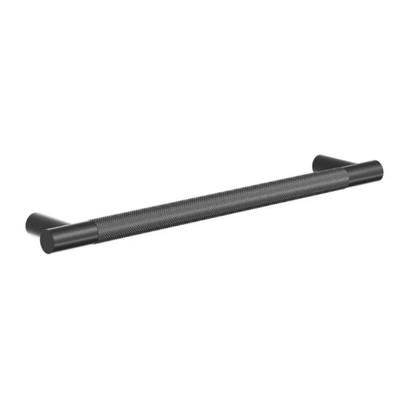 Finale Uitverkoop Maniglia per mobile Le Fabric Handles serie Mayfair, interasse 160 mm, finitura Nero Opaco