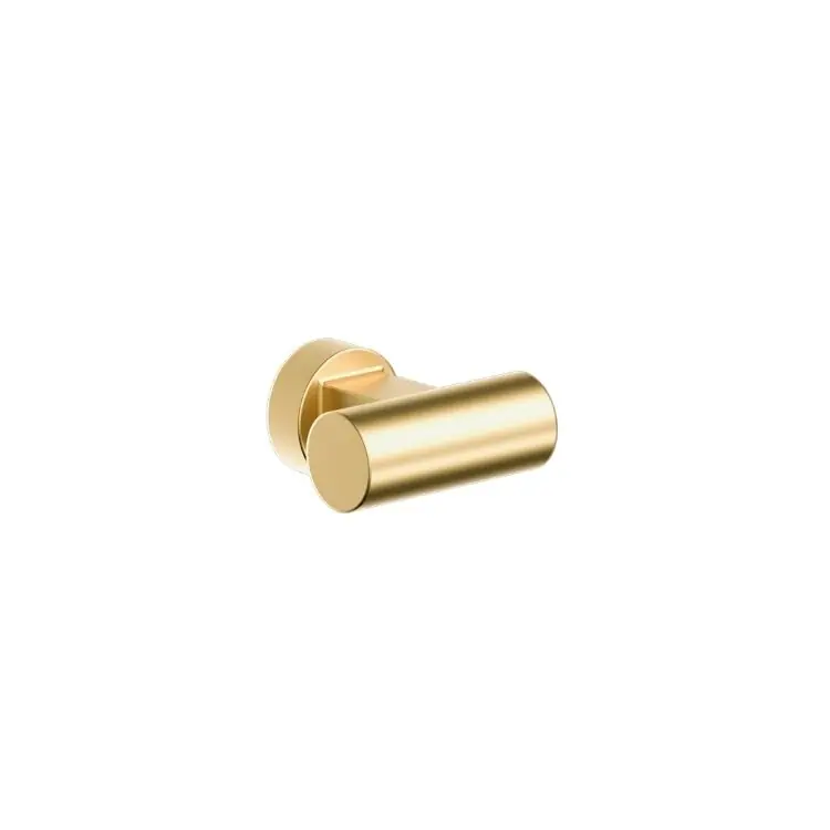 Pomolo per mobile Le Fabric Handles serie Portofino, Finitura Ottone Naturale Nieuw