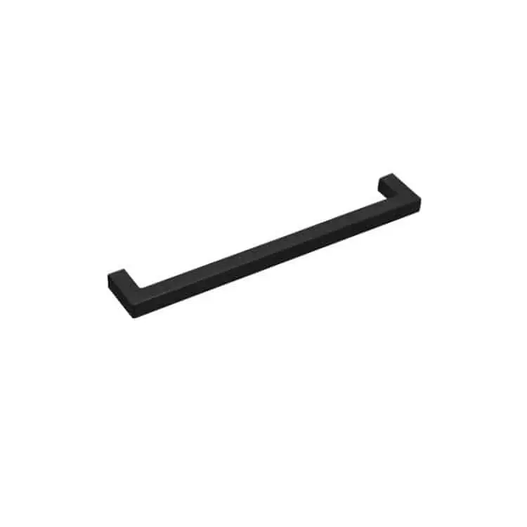 Maniglia per mobile Le Fabric Handles serie Wall, interasse 384 mm, Finitura Nero Opaco Bestel Nu
