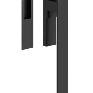 Maniglia per alzante scorrevole serie Moscow City Le Fabric Contemporary, in Alluminio, finitura Nero Soft Touch Superprijs