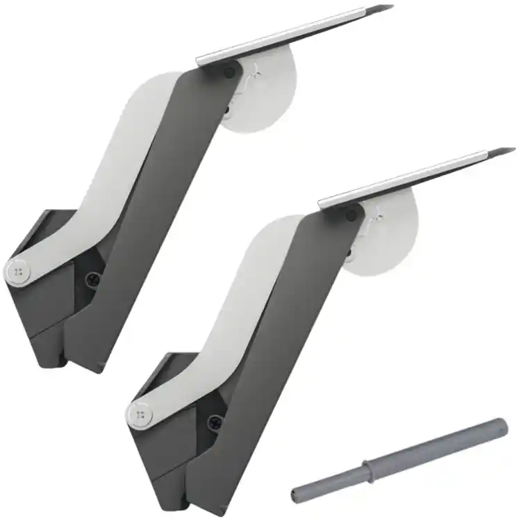 Voordeelprijs Set braccio Freespace 272245 Kessebohmer per mobile pensile, versione Push to Open forza D 2,2-9,3 Kg, finitura Antracite
