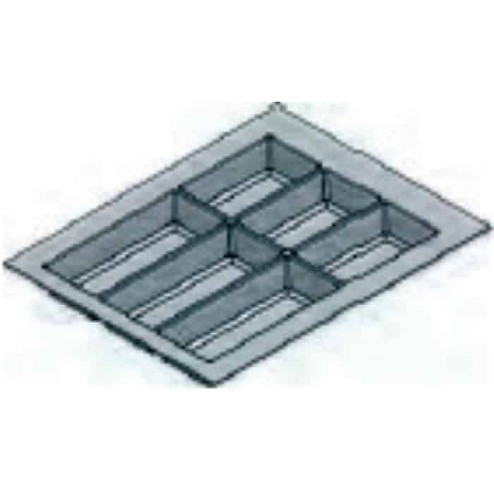 Veilige Betaling Portaposate Kristal Agoform per cassetto lunghezza 450 mm, finitura Antracite