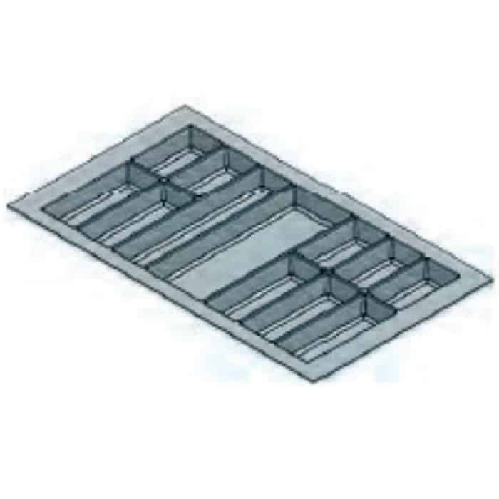 Portaposate Kristal Agoform per cassetto lunghezza 900 mm, finitura Antracite Aanbieding